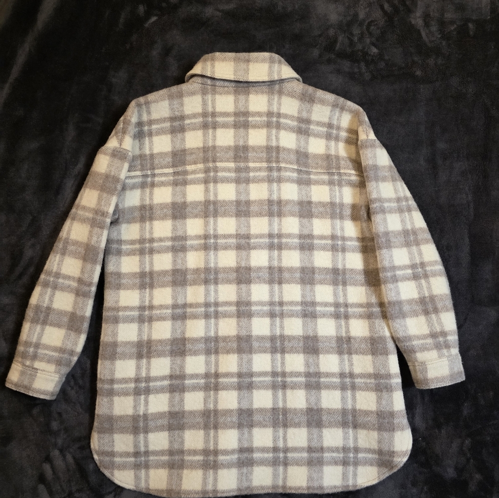 Sezane Light Grey Anneline Jacket - Picture 3 of 7